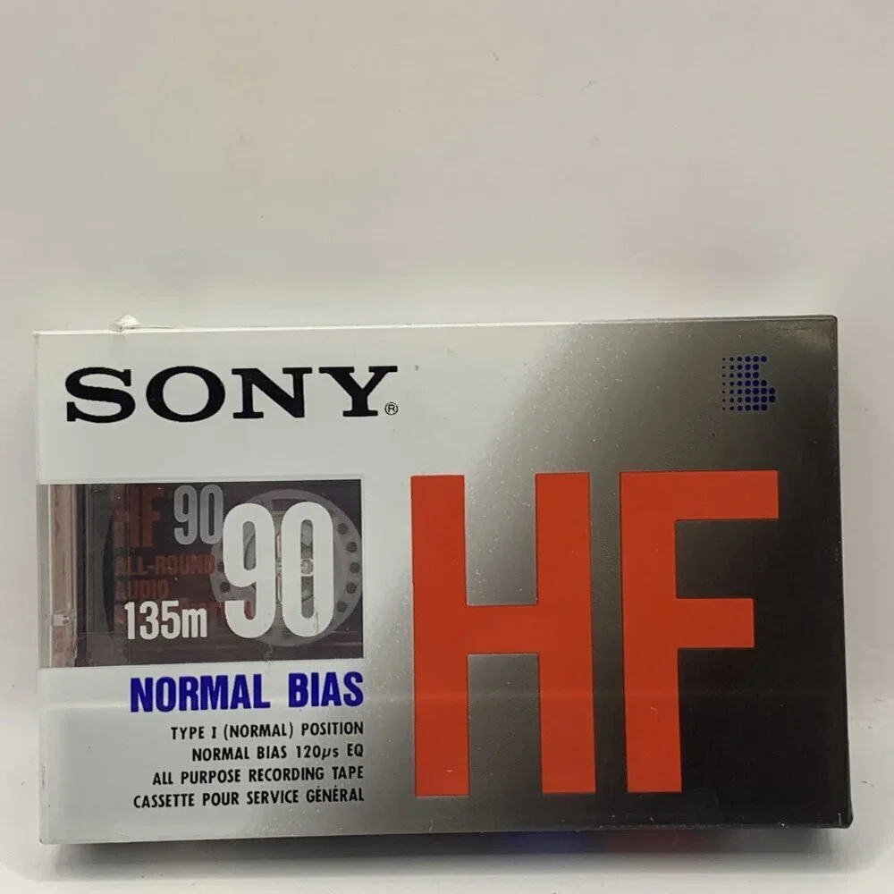 Sony HF 90 Normal Bias 90min Blank Cassette